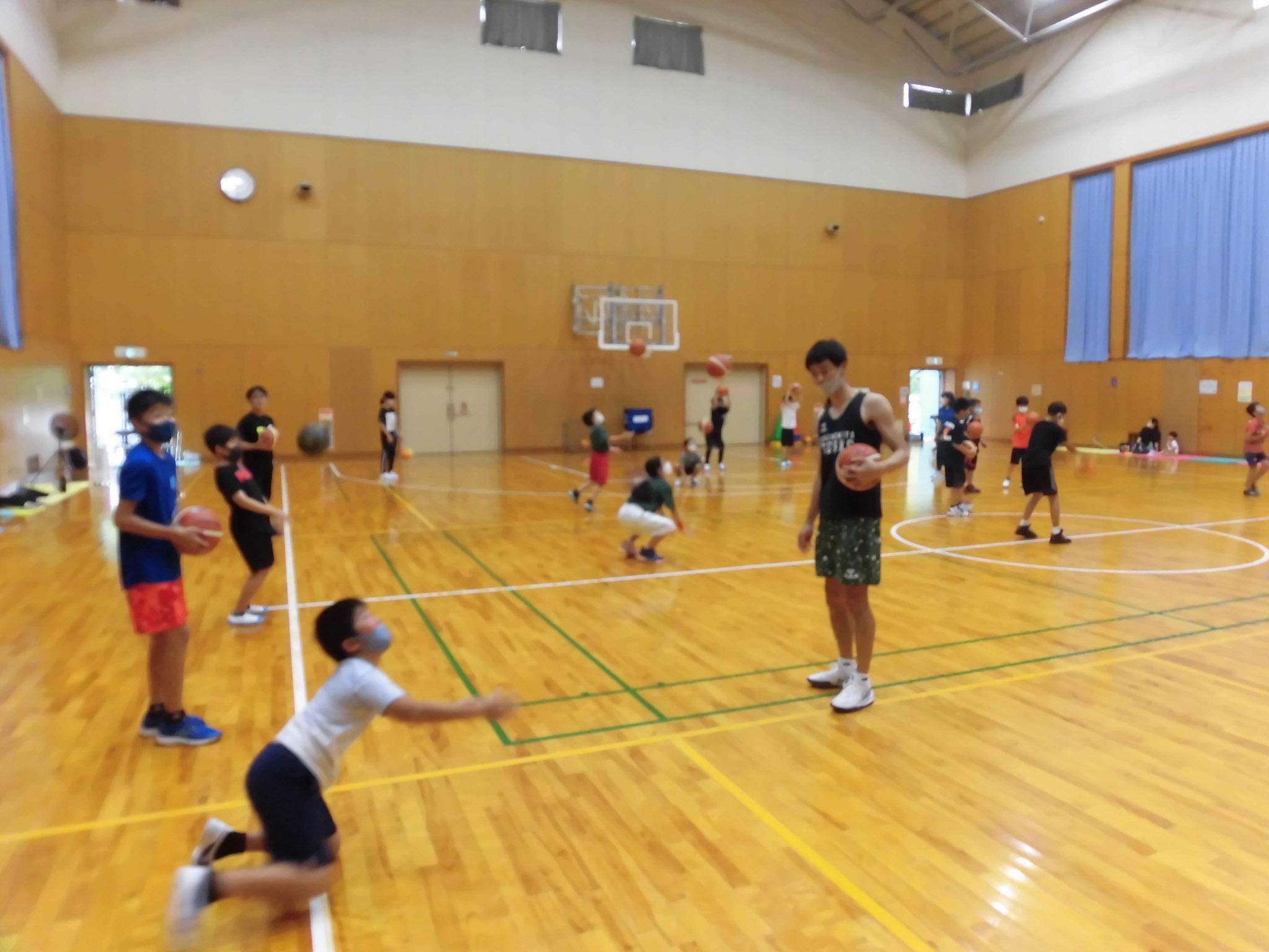 夏休みミニバスケットボール教室【報告】