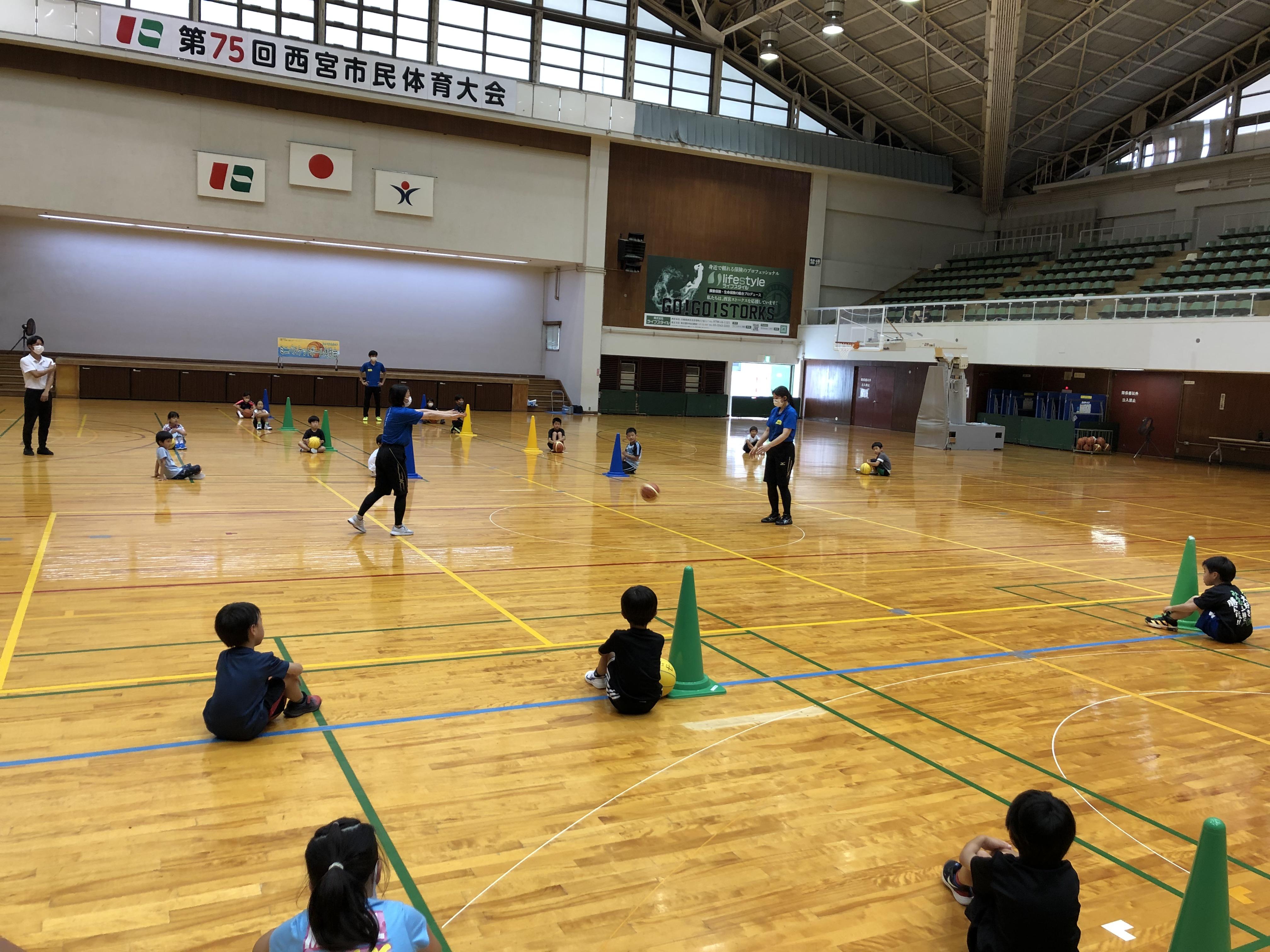 「ミニバスケットボール体験会」【報告】