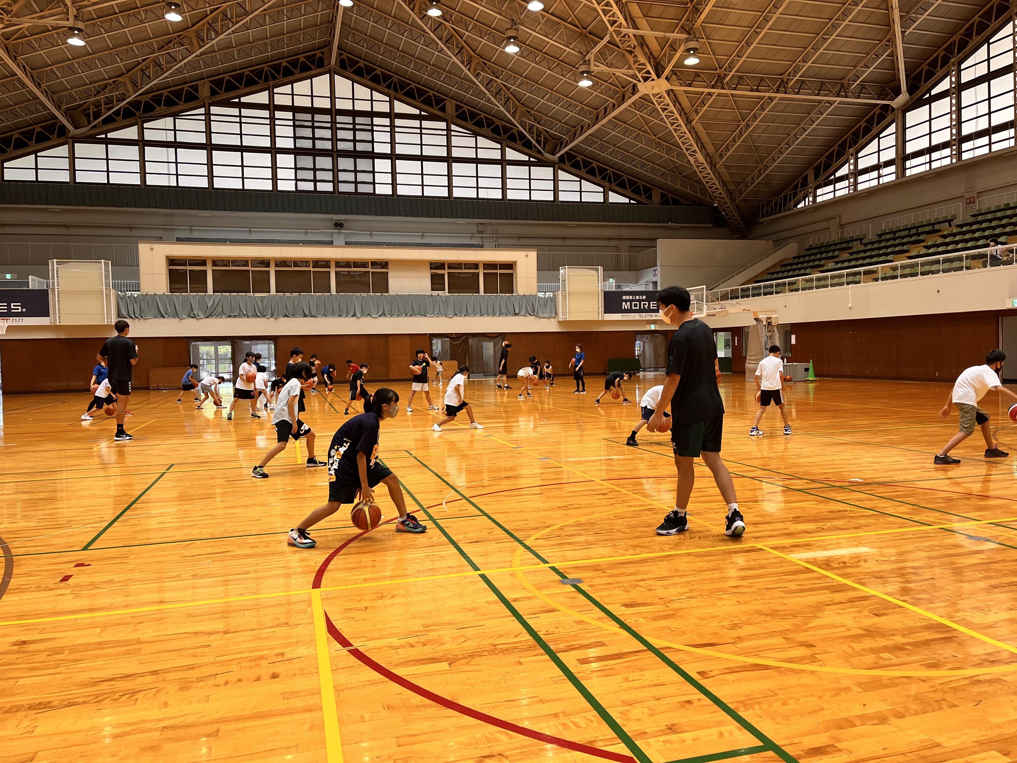 「夏休みミニバスケットボール教室」イベント【報告】