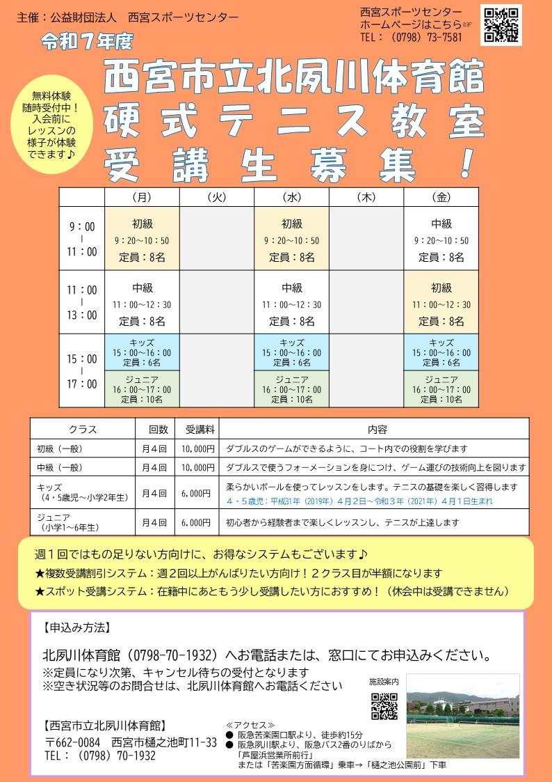 樋之池テニスコートスケジュール