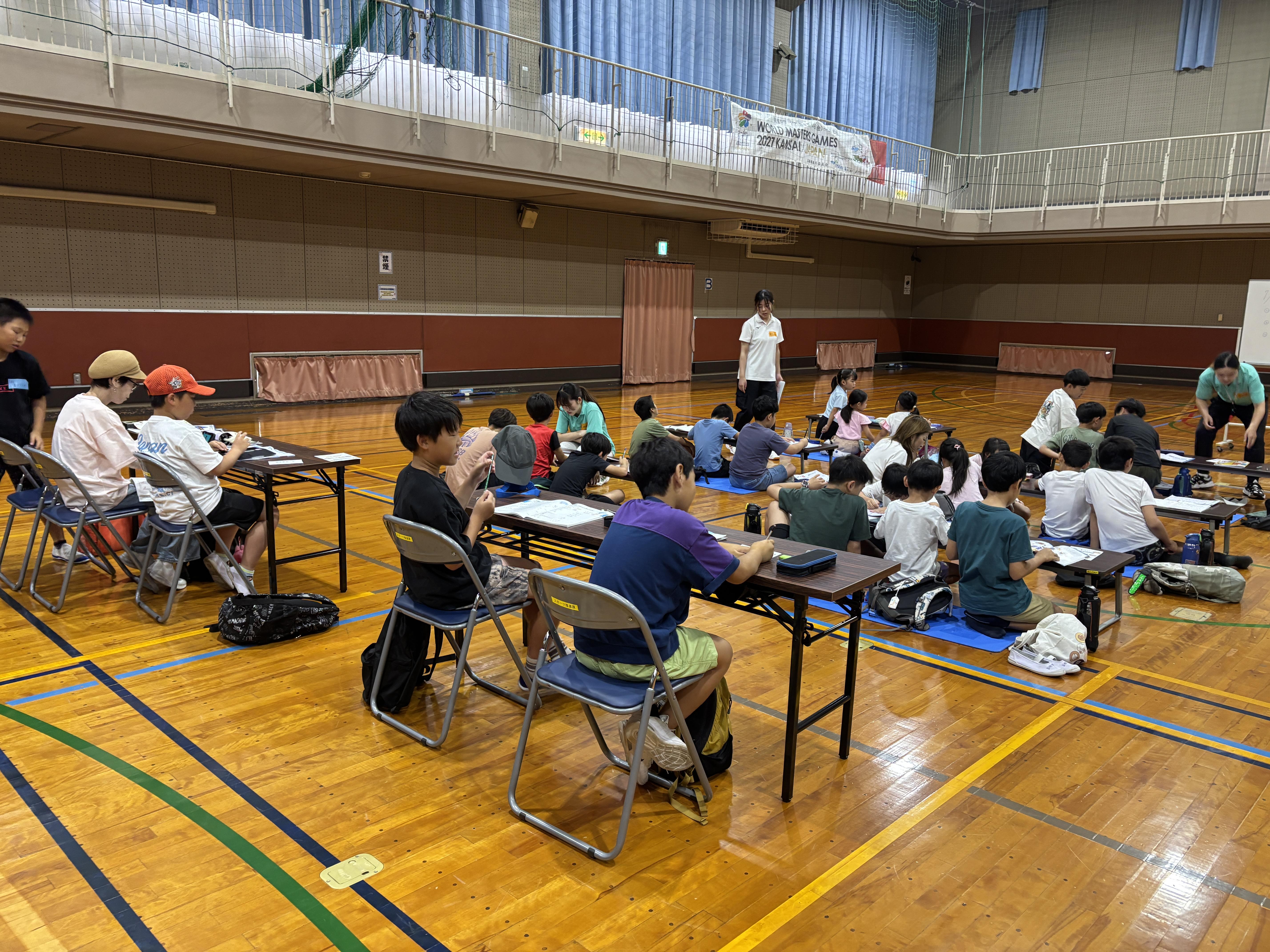 「夏休み生活習慣応援企画！にしのみやキッズ☆朝スポ！」について【報告】