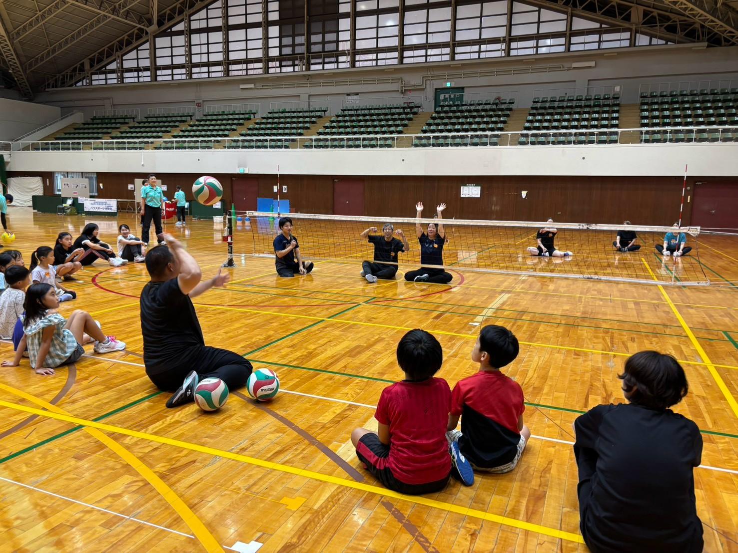 座位バレーボール体験会